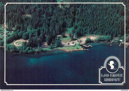 Port Angeles Washington USA Loc Cabin Resort Aerial View
