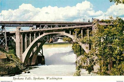 Spokane Washington Falls Bruecke