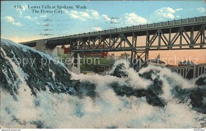 Spokane Washington Lower Falls Bridge