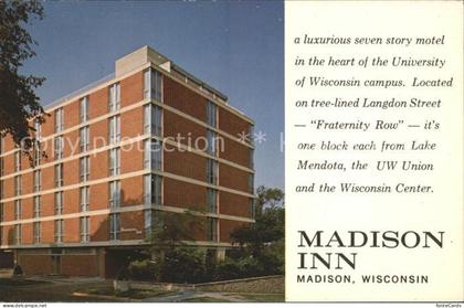 Madison Wisconsin Hotel Madison Inn