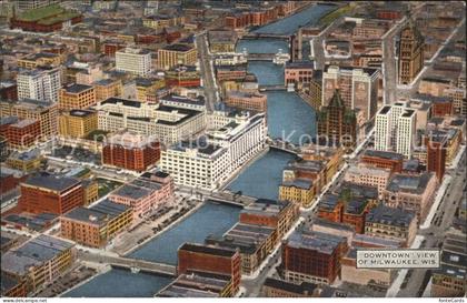 Milwaukee Wisconsin Downtown View