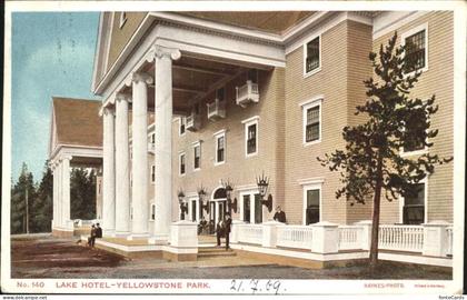 Yellowstone National Park Lake Hotel