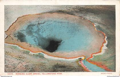 ETAS UNIS - Yellowstone park - Morning glory spring - Panorama - CP