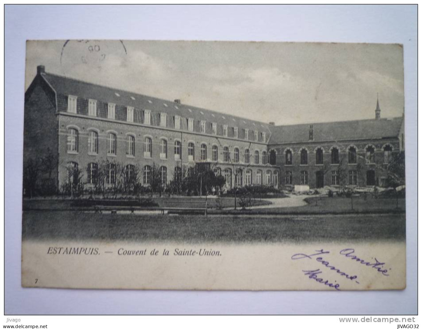 ESTAIMPUIS  (Belgique)  :  COUVENT  de la  SAINTE-UNION