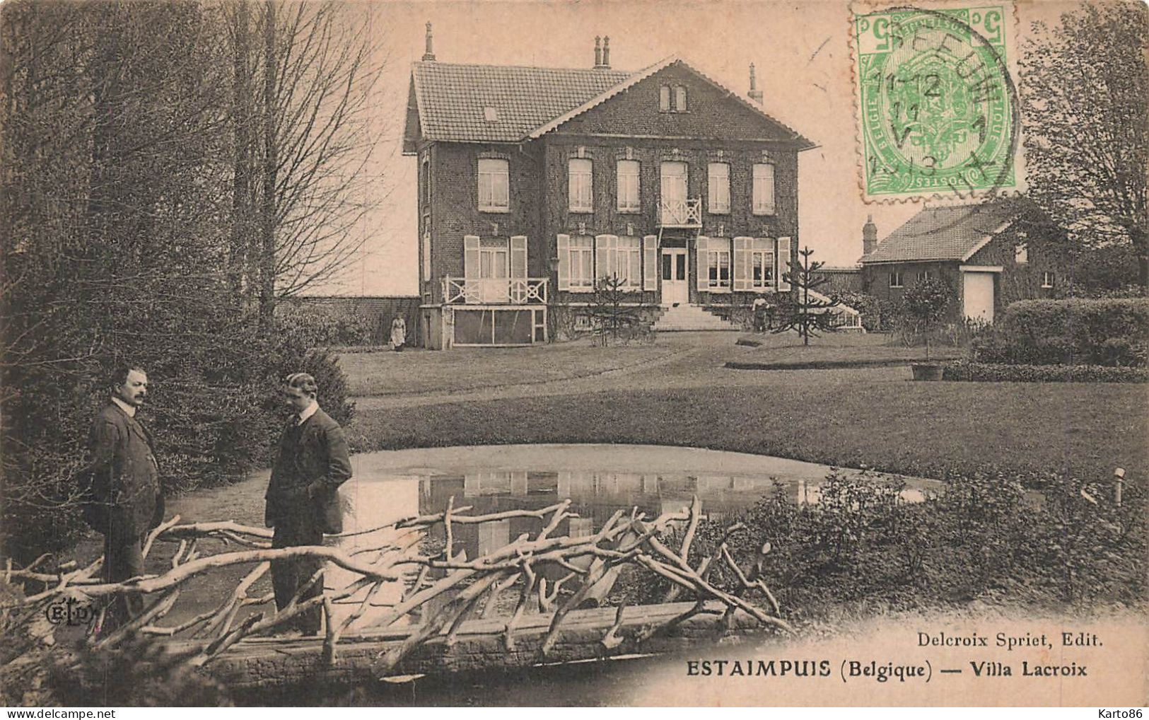 estaimpuis , hainaut * Villa LACROIX " * belgique