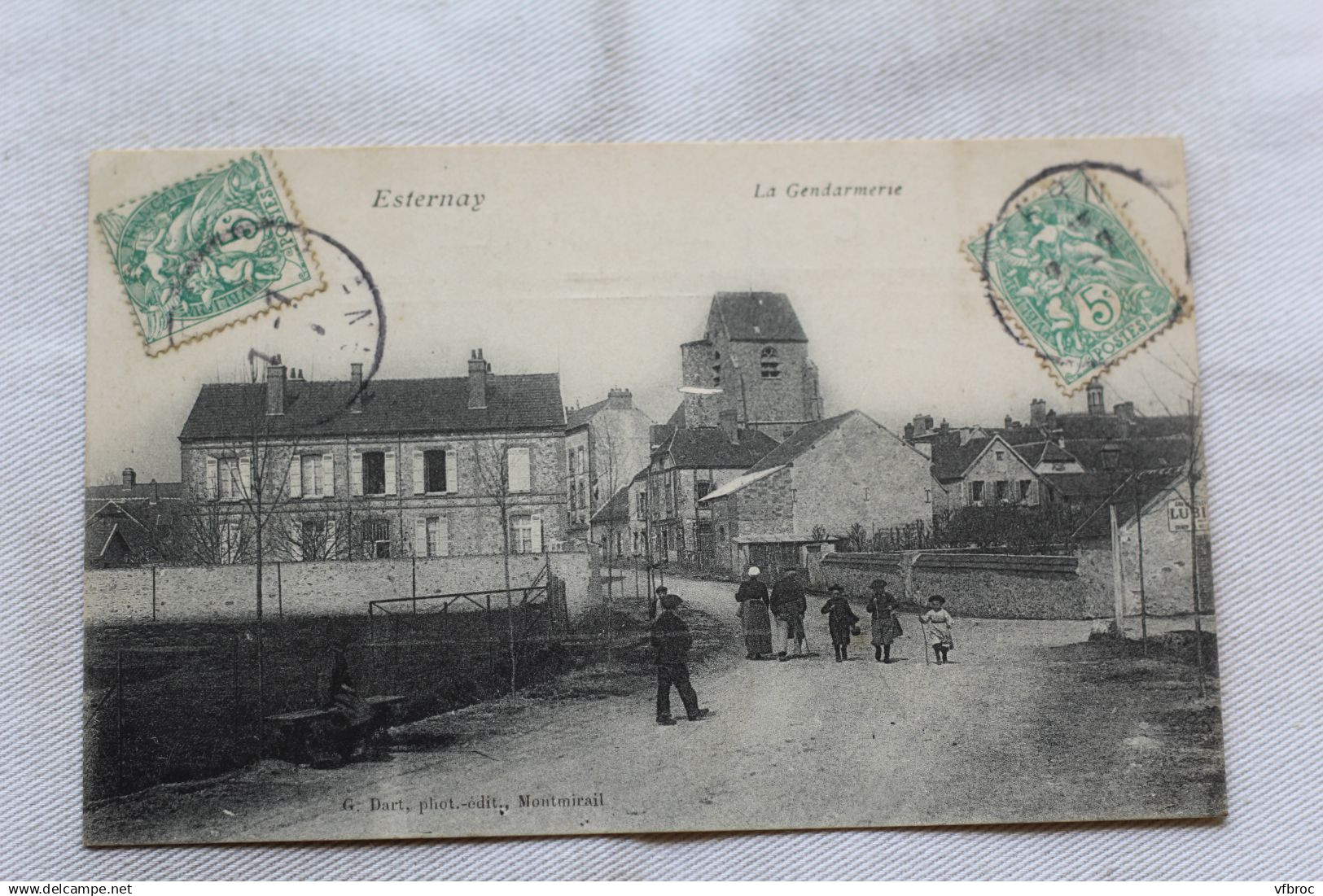 Esternay, la gendarmerie, Marne 51