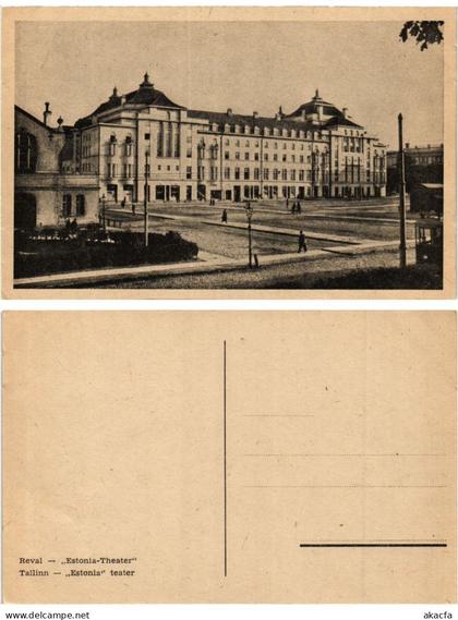 CPA AK REVAL TALLIN Estonia-Theater ESTONIA (406712)