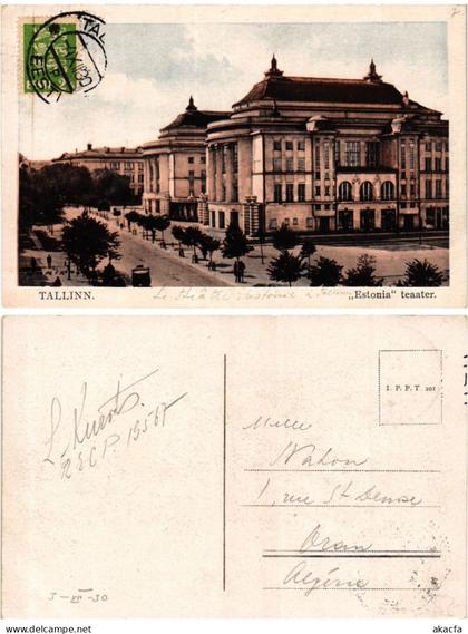 CPA AK REVAL TALLIN Estonia-Theater ESTONIA (406715)