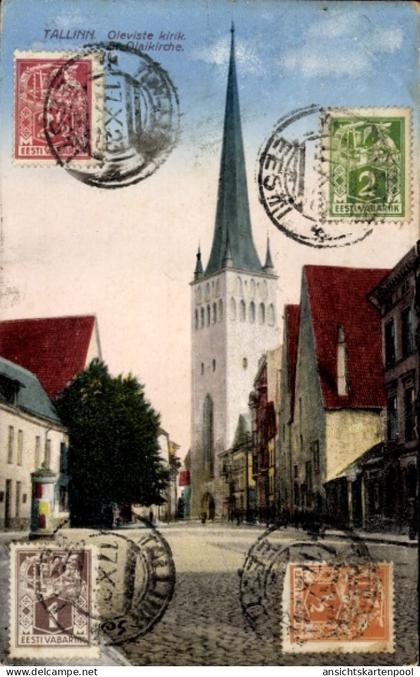 CPA Tallinn Reval Estland, Olaikirche
