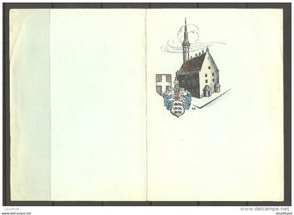 ESTLAND Estonia Postkarte vor 1940 Reval Rathaus City Hall gesendet 1942 während deutscher Okkupation