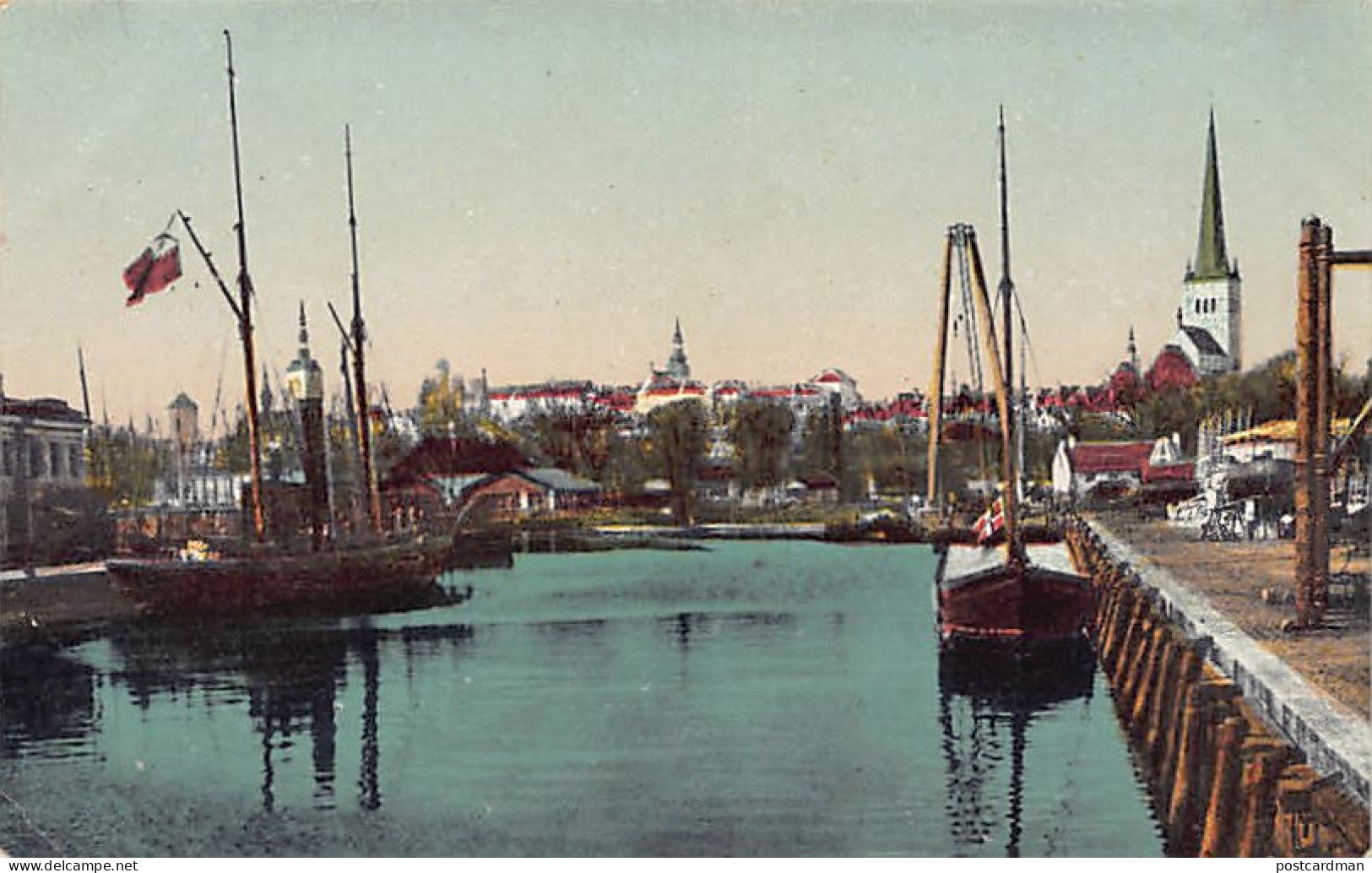 Estonia - TALLINN Reval - The harbour