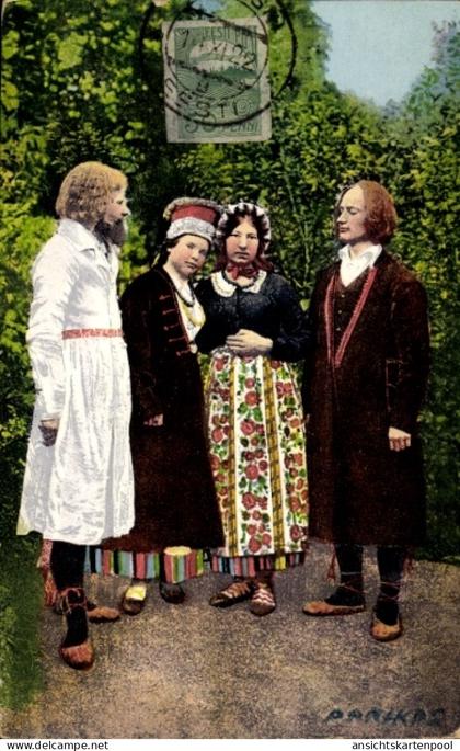 CPA Estland, Volkstrachten