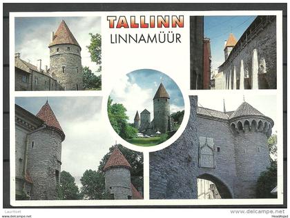 Estland Estonia Estonie 1990ies Ansichtskarte Stadtmauer Tallinn reval City Wall unused/sauber