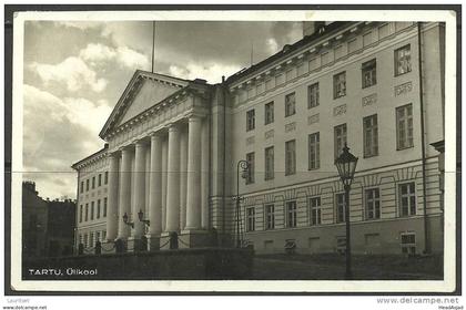 ESTLAND Estonia Estonie Photokarte Tartu Dorpat Universität 1937