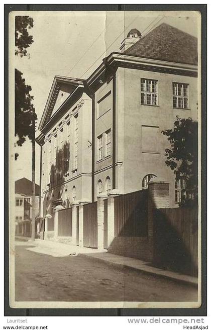 Estonia Estonie Estland Haapsalu Hapsal Humanitarisches Gymnasium Photokarte O. Haidak in Narva 1929