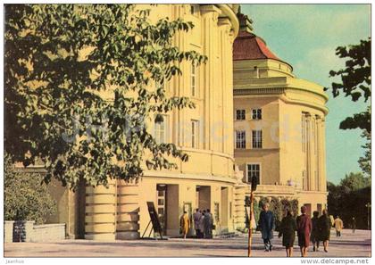 Estonia Theatre - Tallinn - old postcard - Estonia USSR - unused