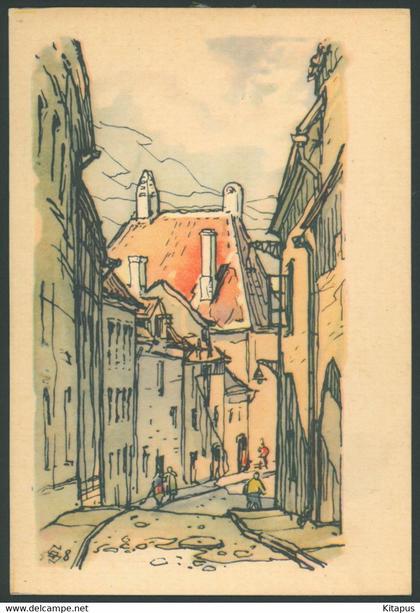 TALLINN vintage postcard Estonia