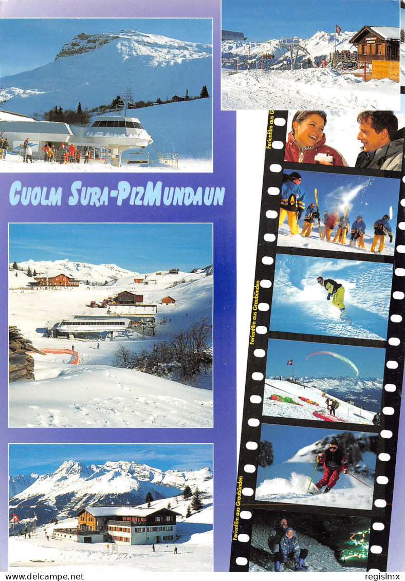 ET-SUISSE SURCUOLM OBLITERATION-N°TB3535-B/0163