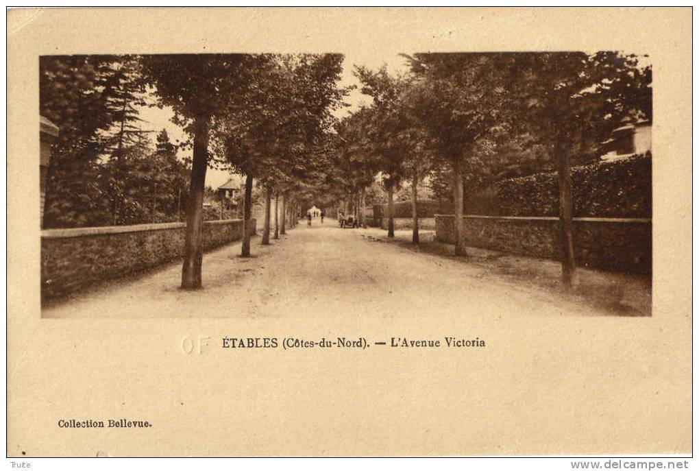 ETABLES-SUR-MER L'AVENUE VICTORIA