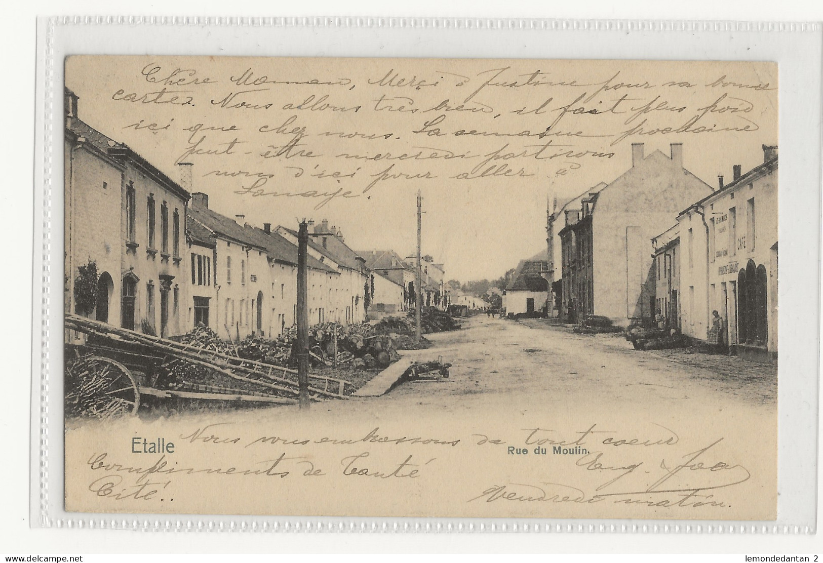 Etalle. Rue du Moulin. *