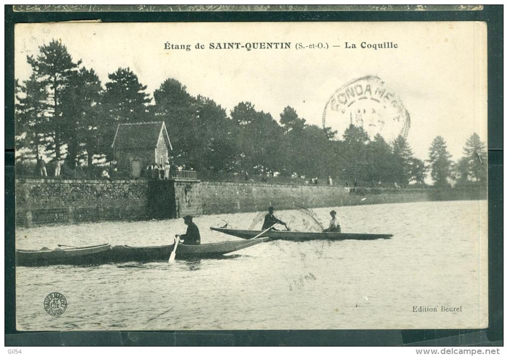 Etang de Saint Quentin ( S &amp; O ) - la coquille   - abq146