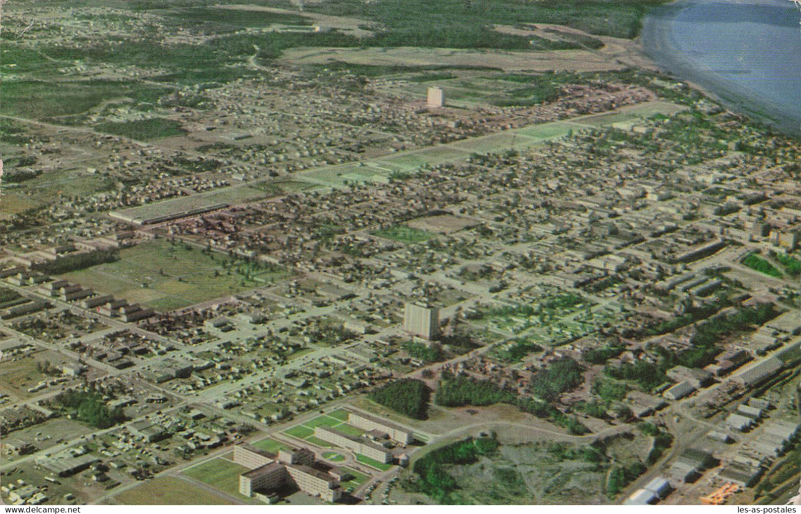 ETATS UNIS ANCHORAGE AIRVIEW OF ANCHORAGE