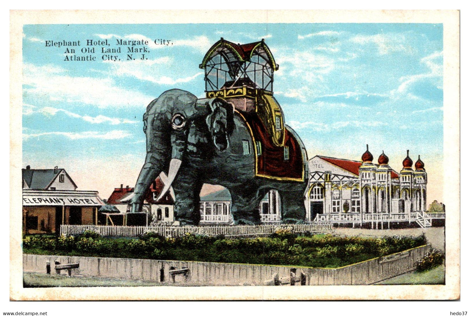 Etats Unis - Atlantic City - Elephant Hotel