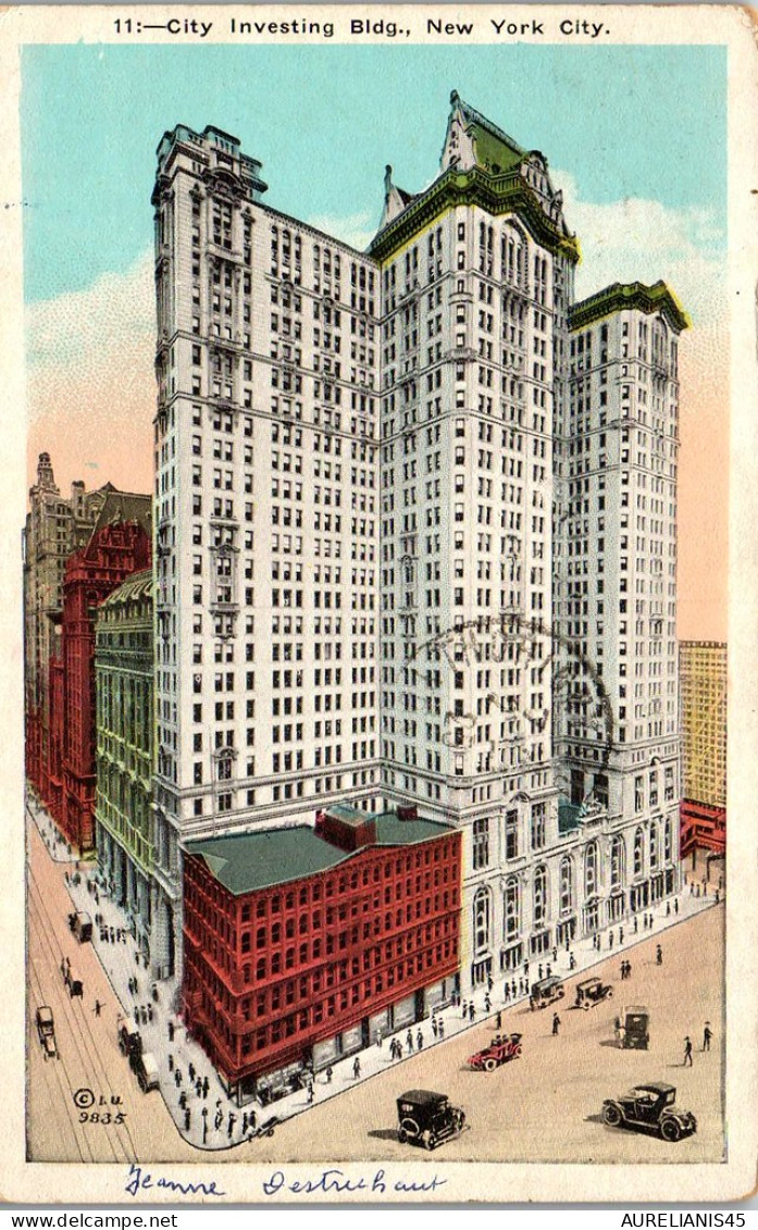 ETATS UNIS - city investing bidg, NYC
