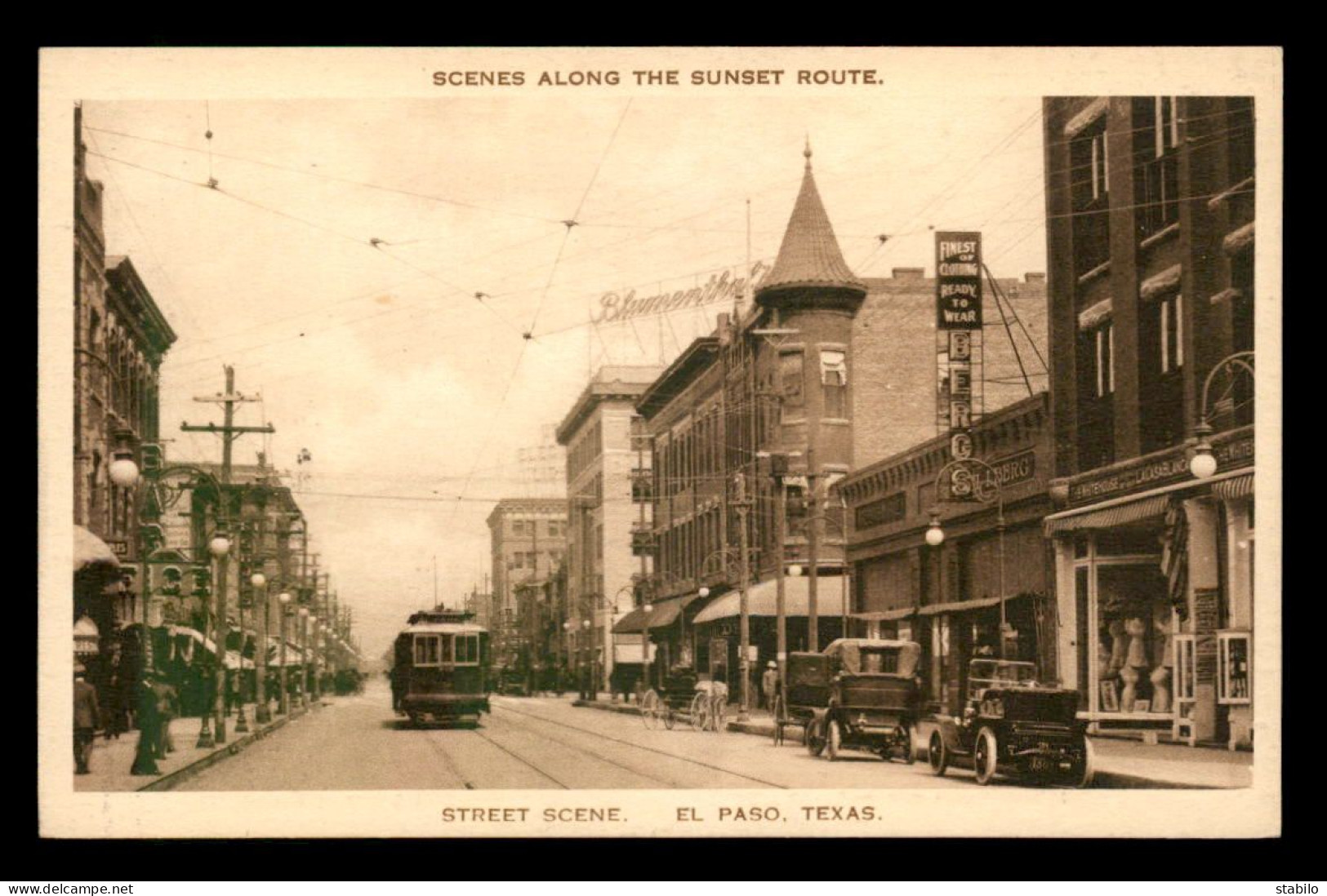 ETATS-UNIS - EL PASO - STREET SCENE