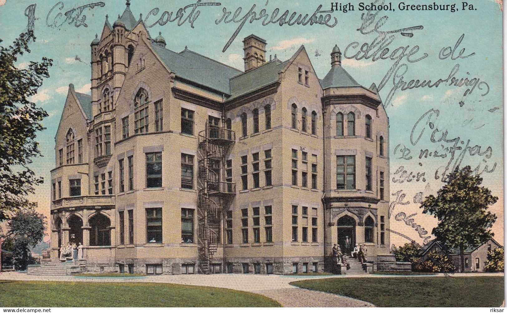 ETATS UNIS(GREENSBURG) ECOLE
