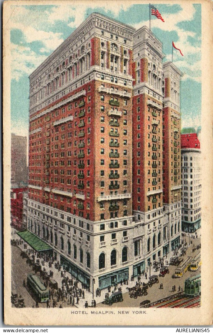 ETATS UNIS - hotel mc alpin NYC