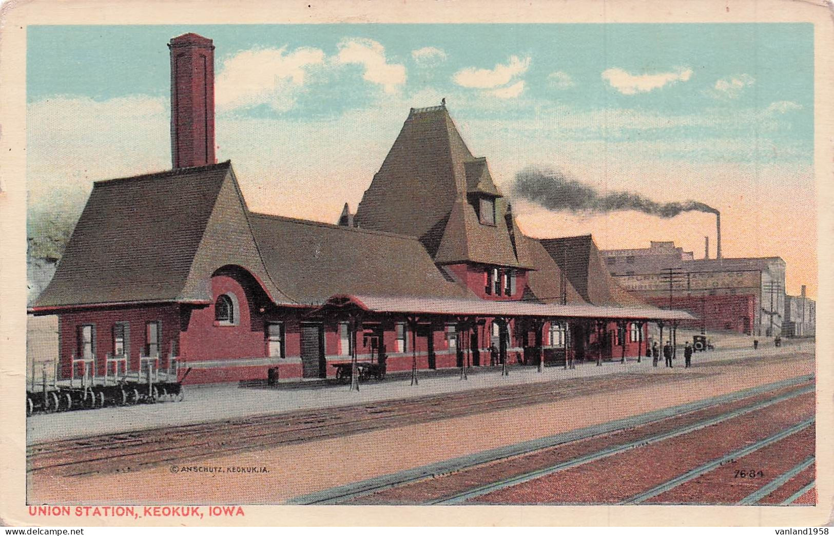 ETATS UNIS-IA-union station ,KEOKUK,IOWA
