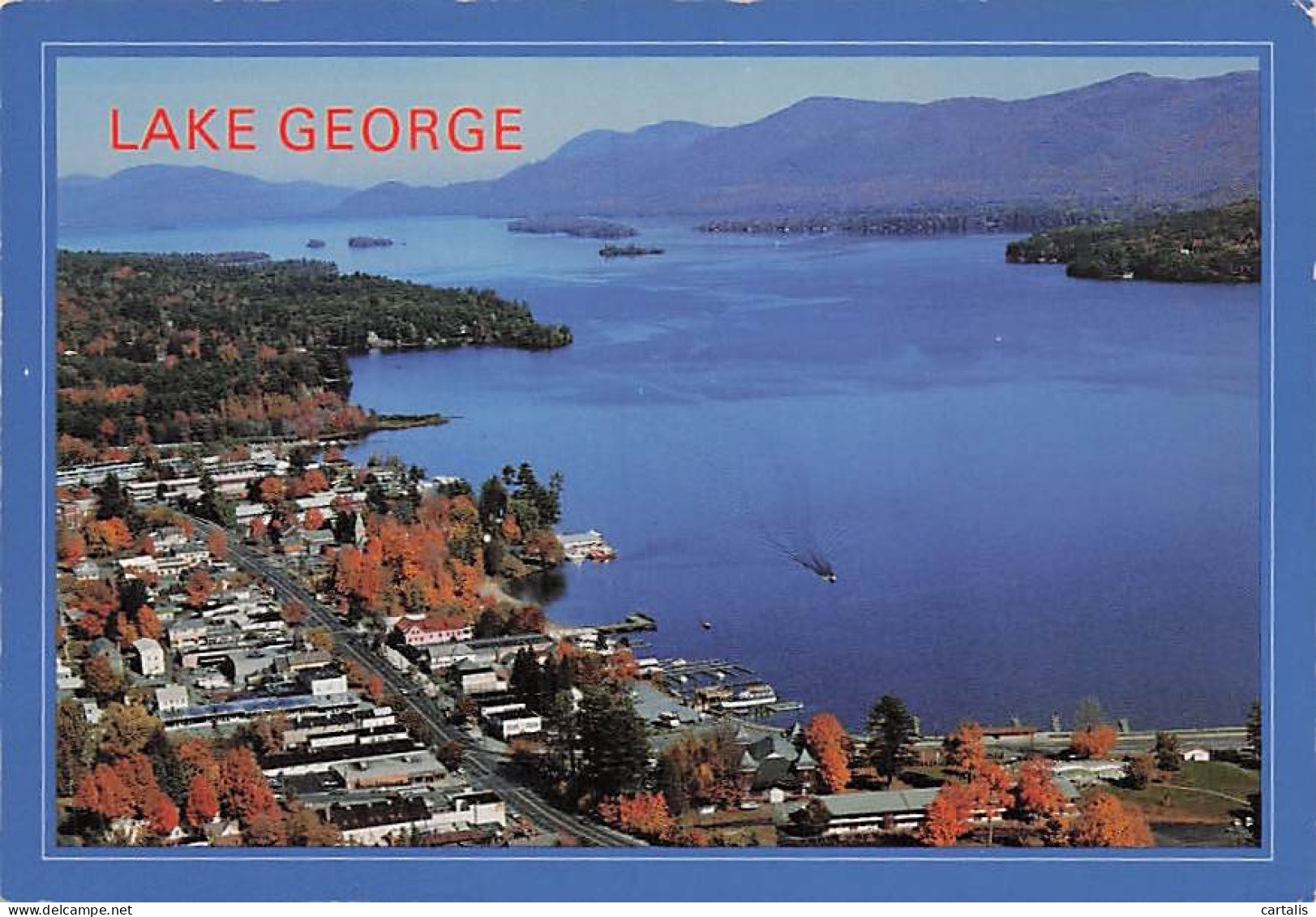 ETATS UNIS-LAKE GEORGE-LAKE GEORGE-N°7063-C/0277