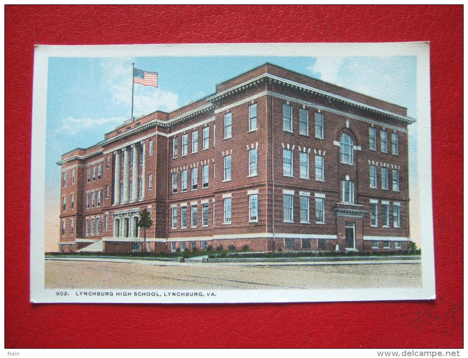 ETATS-UNIS -  LYNCHBURG - HIGH SCHOOL,  LYNCHBURG, VA -