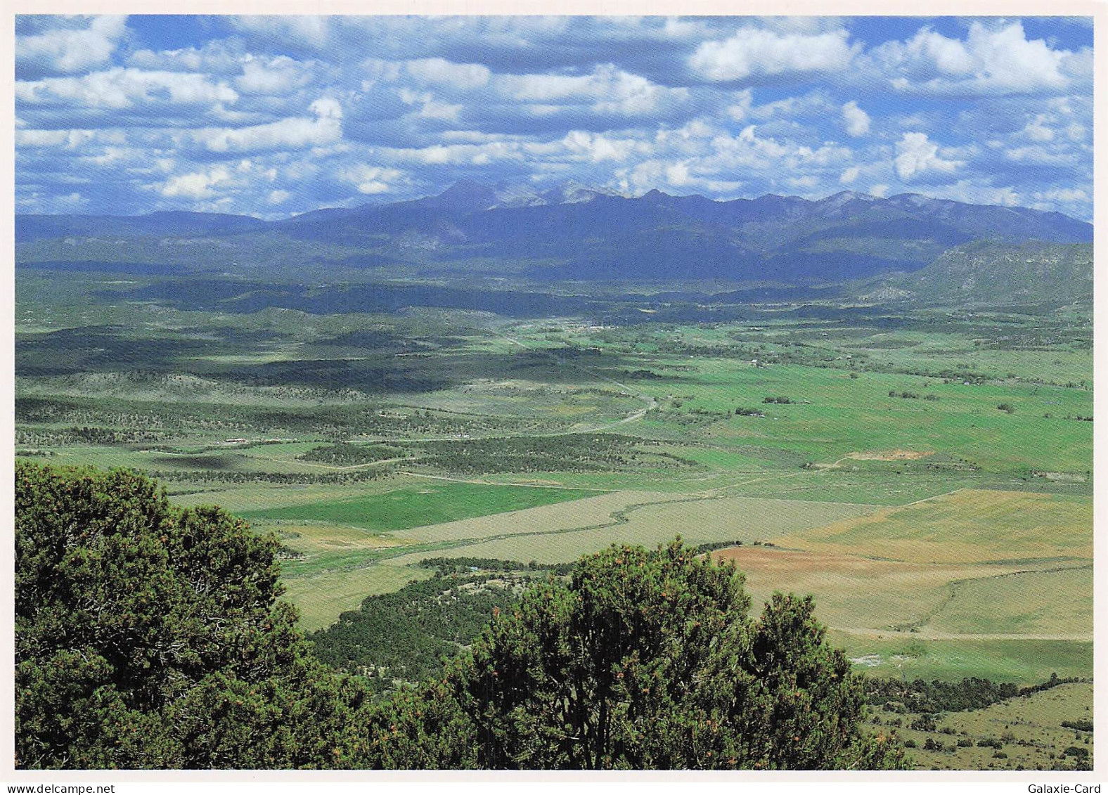 ETATS UNIS MESA VERDE PARK POINT OVERLOOK MESA VERDE NATIONAL PARK