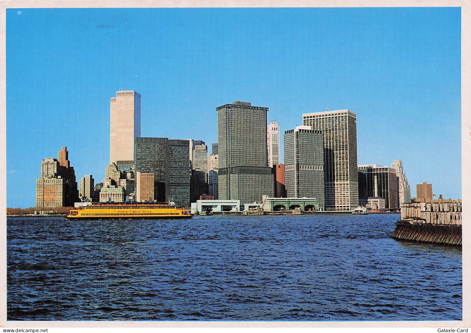 ETATS UNIS NEW YORK STATEN ISLAND FERRY