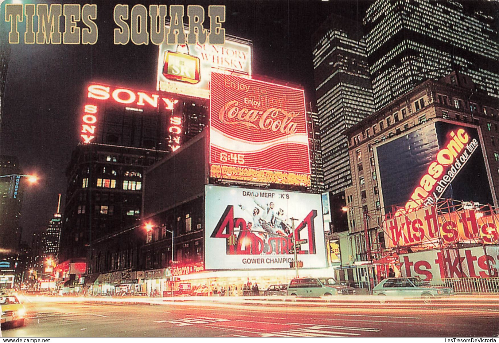 ETATS UNIS - New York - Time Square - Gratte Ciel - Publicité - Urbain - CP