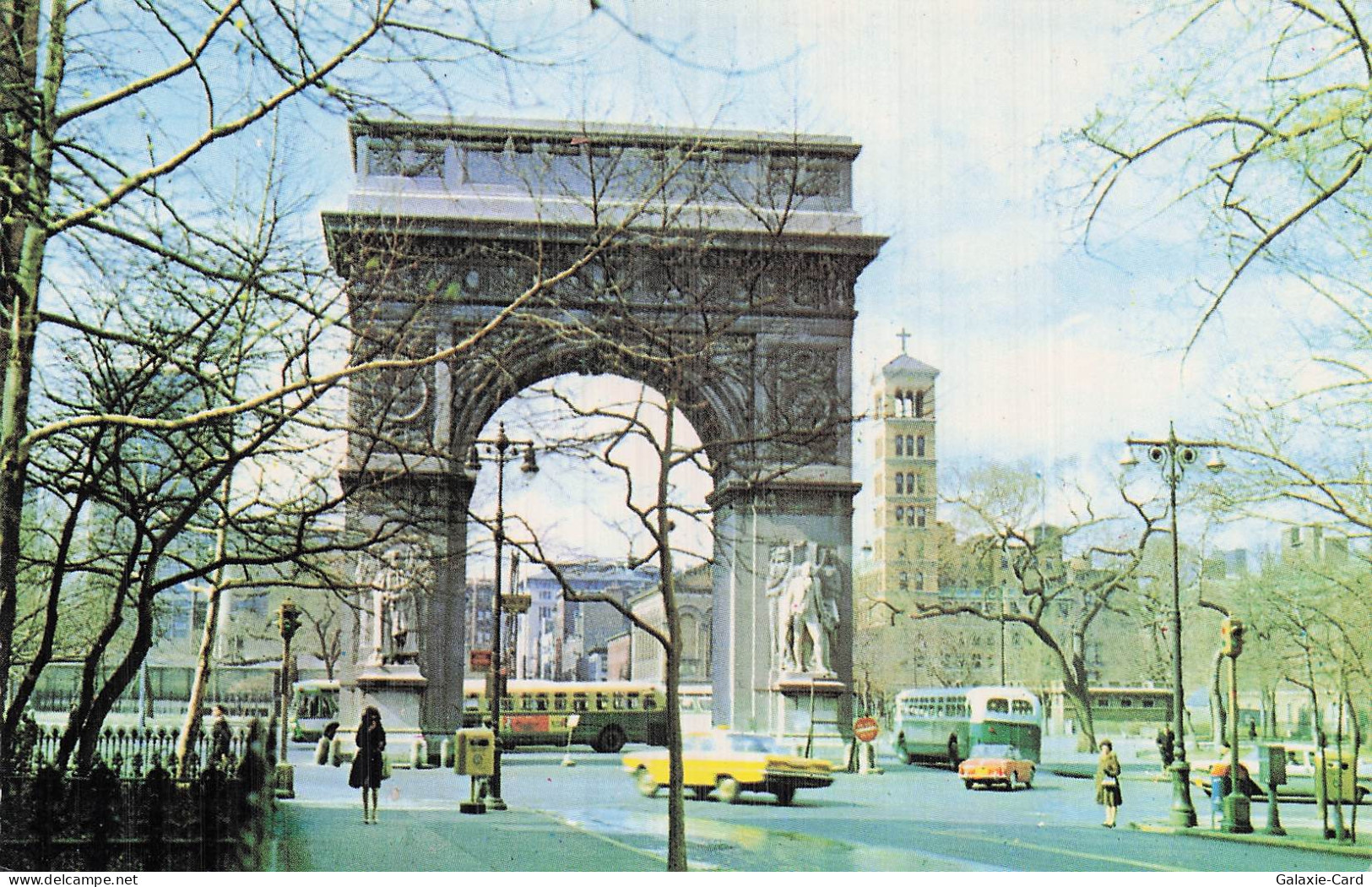 ETATS UNIS NEW YORK WASHINGTON SQUARE GREENWICH VILLAGE