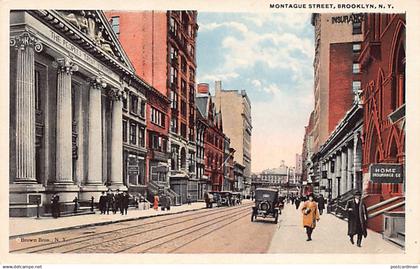 Usa - BROOKLYN (NY) Montague Street - The People's Trust Company