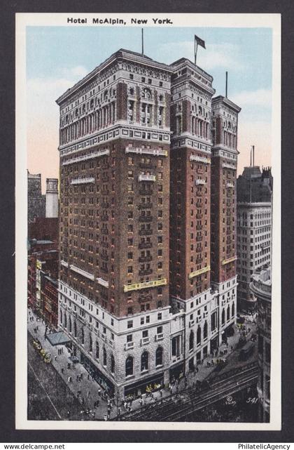 Postcard, United States, New York City NY, Hotel McAlpin