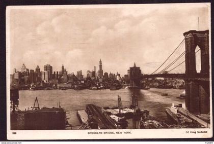 AK 001275 USA - New York City - Brooklyn Bridge