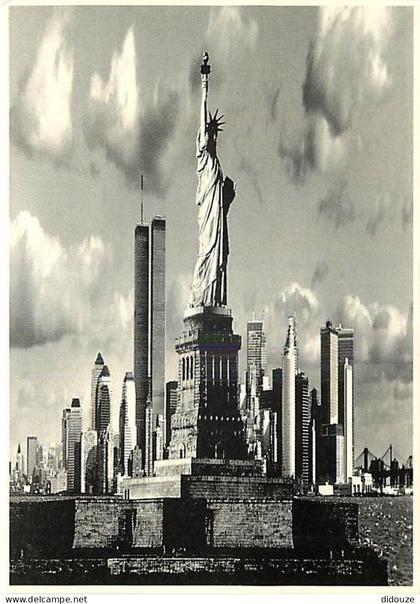 Etats Unis - New York City - Statue of liberty - Statue de la liberté - Etat de New York - New York State - CPM - Carte