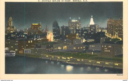 CPA Buffalo Skyline at Night