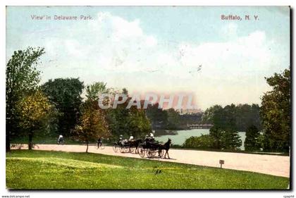 New York- View in Delaware Park- Buffalo- CPA