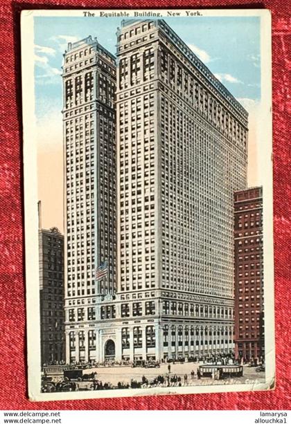 1944's The Equitable Building New York City Post Card séries New York-USA-Amérique Etats-Unis NY-Carte Postale