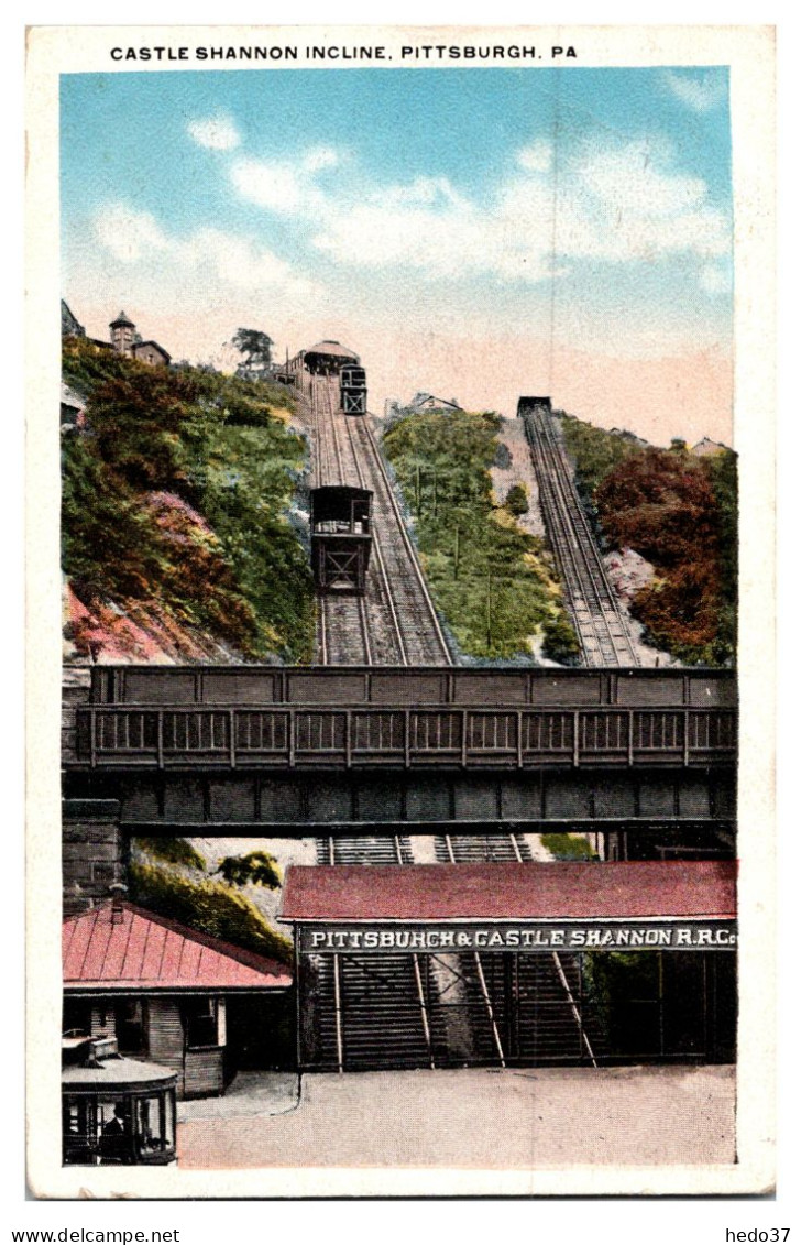 Etats Unis - Pittsburgh - Monongahela Incline