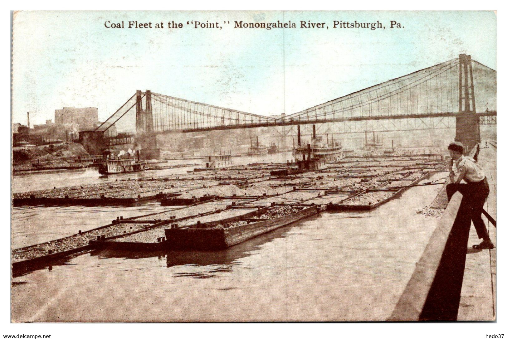 Etats Unis - Pittsburgh - Monongahela River