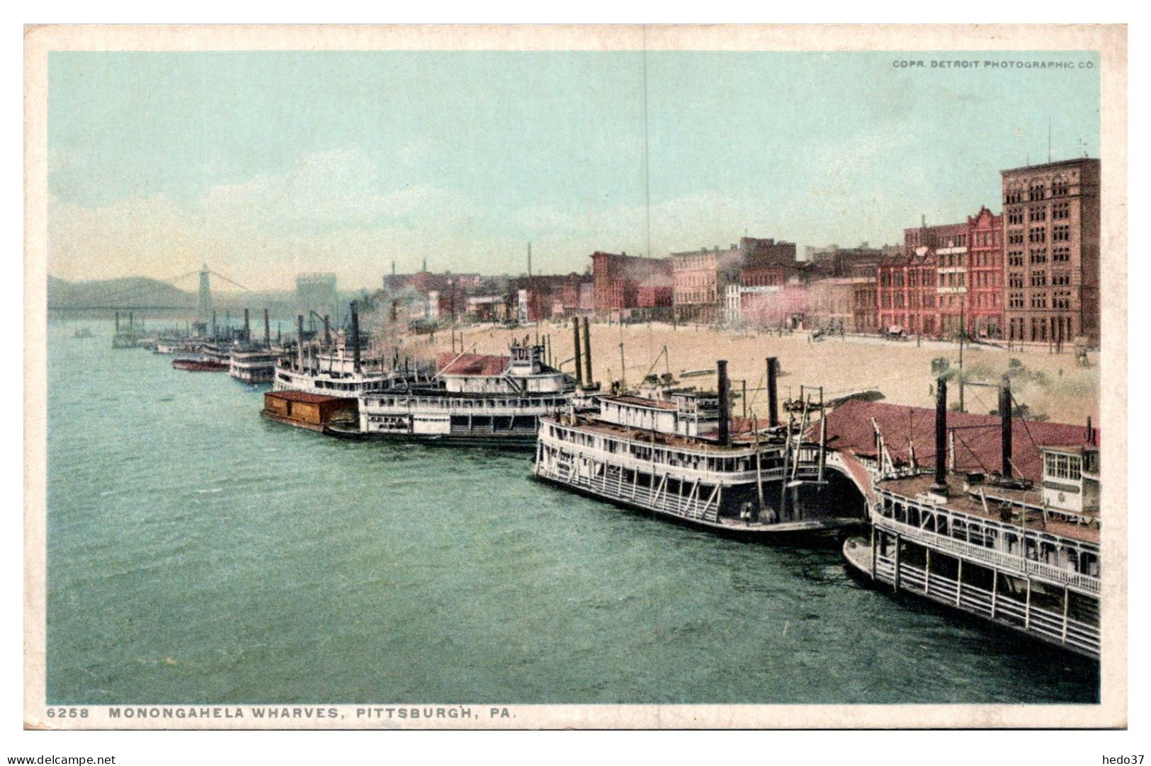 Etats Unis - Pittsburgh - Monongahela Wharves