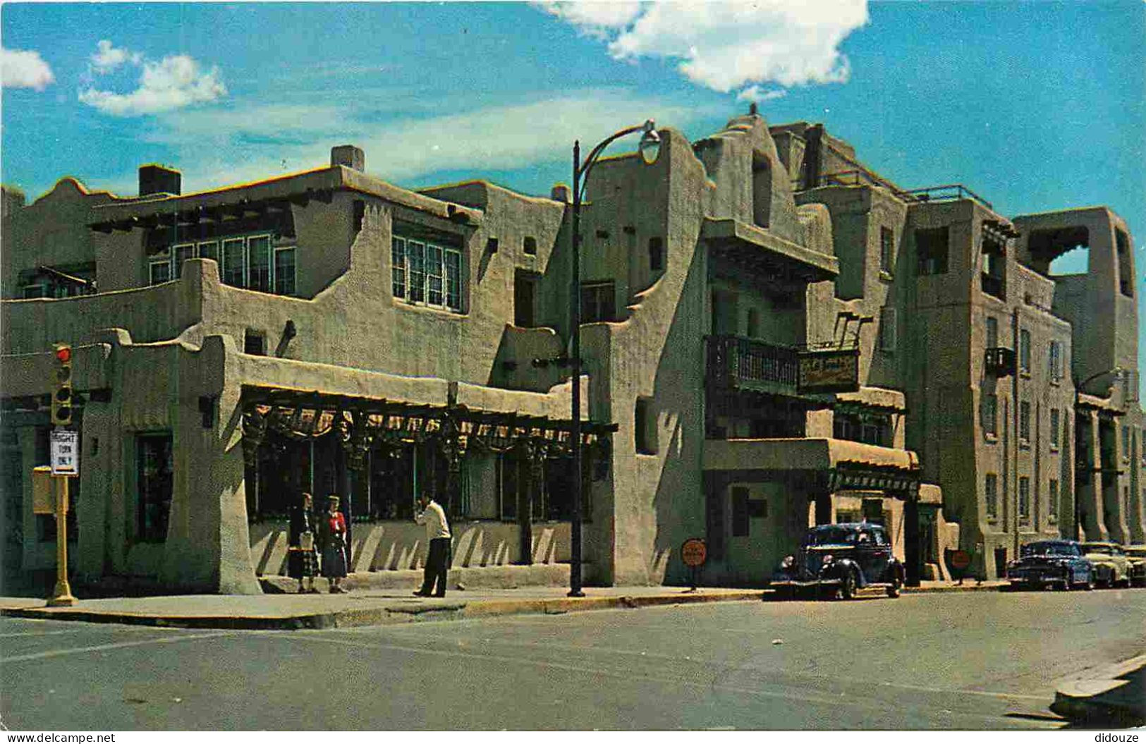 Etats-Unis - Santa Fe - La fonda hotel - Automobiles - CPM - Voir Scans Recto-Verso