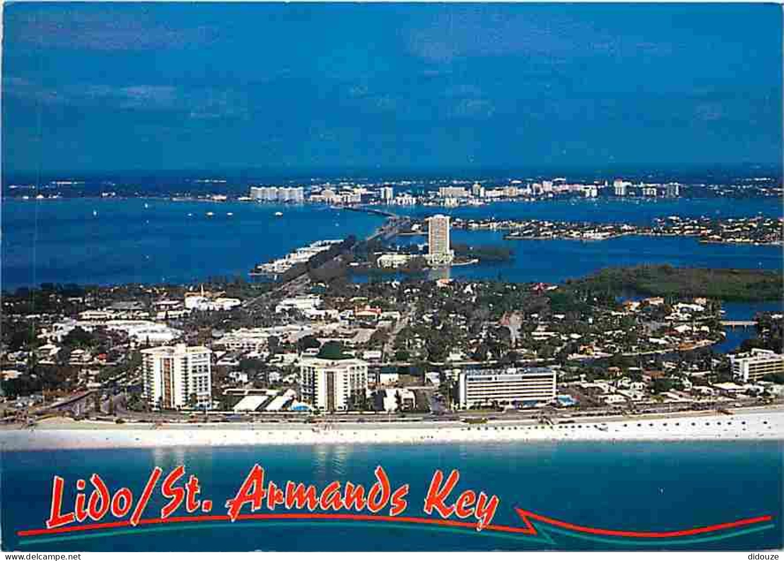 Etats Unis - Sarasota - Lido / St Armands Key - CPM - Voir Scans Recto-Verso